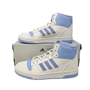 Adidas Break Start Mid 'White / Glow Blue' Hight Top / IH7879 / Women's Size 8.5